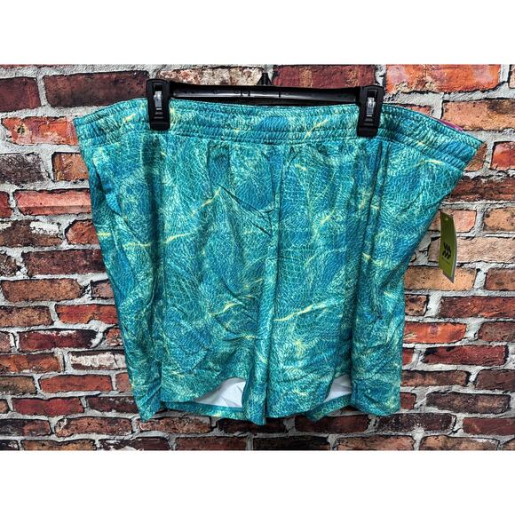 NWT Men’s All in Motion Turquoise Any Sport Performance Shorts - XXL - Picture 1 of 4